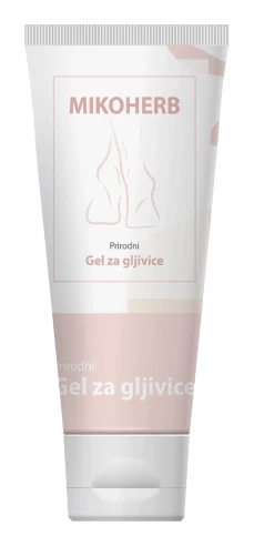 Mikoherb herbal foot gel, 30 ml tube